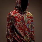 AGAZA 6 - Velvet Hoodie for Men - Sarman Fashion - Wholesale Clothing Fashion Brand for Men from Canada