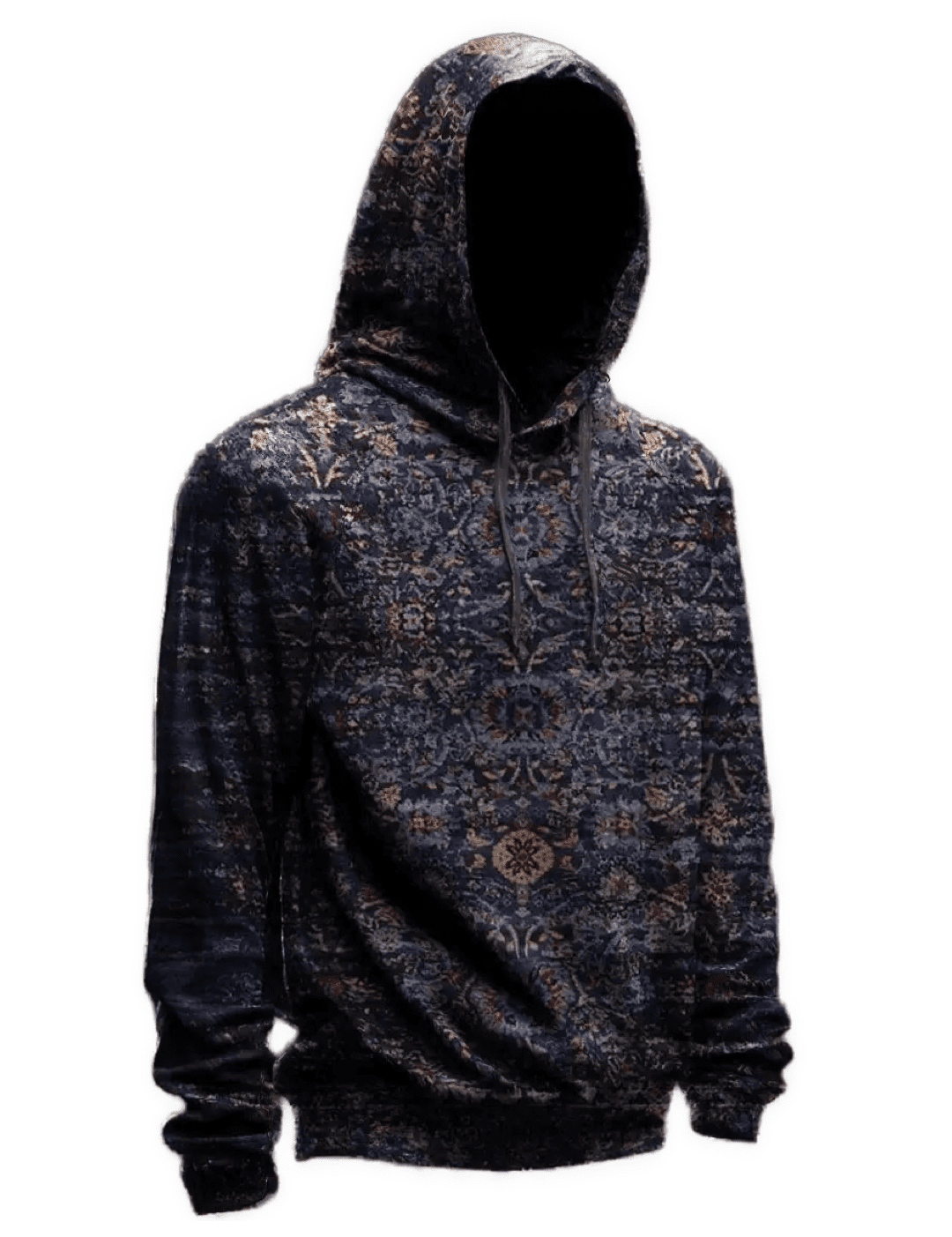 AGAZA 6 - Velvet Hoodie for Men - Sarman Fashion - Wholesale Clothing Fashion Brand for Men from Canada