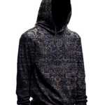 AGAZA 6 - Velvet Hoodie for Men - Sarman Fashion - Wholesale Clothing Fashion Brand for Men from Canada