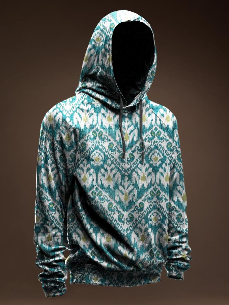 AGAZA 6 - Velvet Hoodie for Men - Sarman Fashion - Wholesale Clothing Fashion Brand for Men from Canada