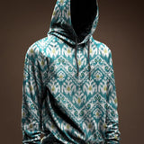 AGAZA 6 - Velvet Hoodie for Men - Sarman Fashion - Wholesale Clothing Fashion Brand for Men from Canada