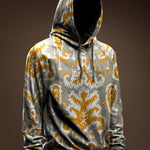AGAZA 6 - Velvet Hoodie for Men - Sarman Fashion - Wholesale Clothing Fashion Brand for Men from Canada