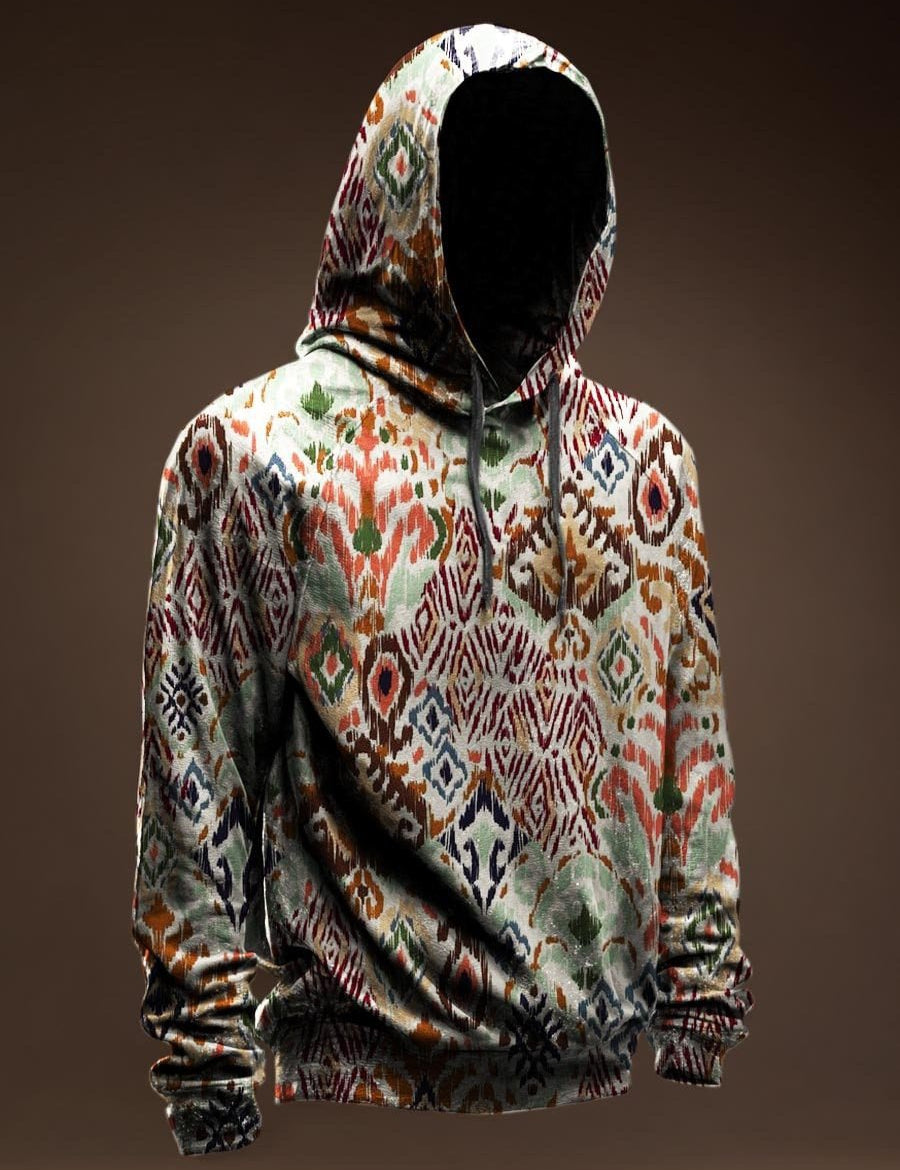 AGAZA 6 - Velvet Hoodie for Men - Sarman Fashion - Wholesale Clothing Fashion Brand for Men from Canada