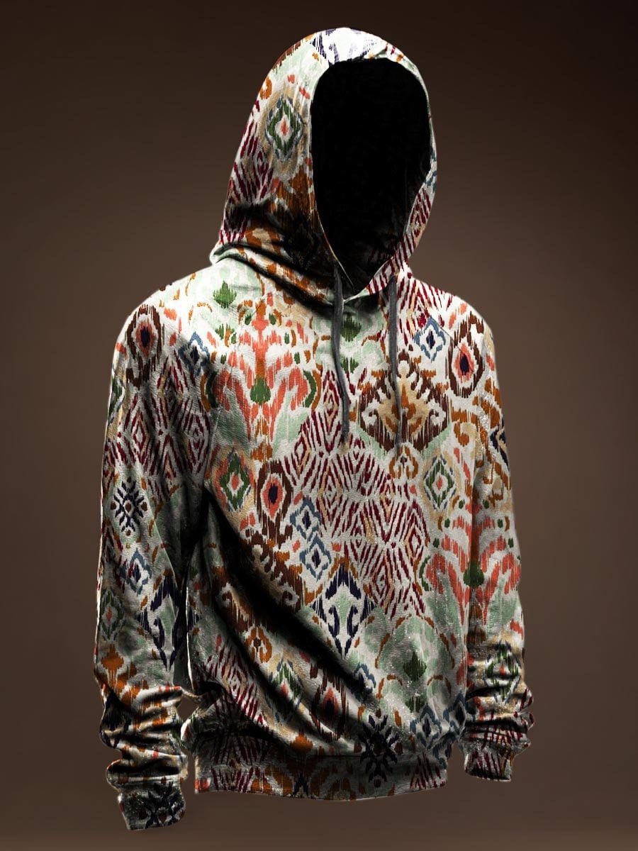 AGAZA 6 - Velvet Hoodie for Men - Sarman Fashion - Wholesale Clothing Fashion Brand for Men from Canada