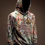 AGAZA 6 - Velvet Hoodie for Men - Sarman Fashion - Wholesale Clothing Fashion Brand for Men from Canada