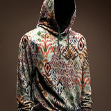 AGAZA 6 - Velvet Hoodie for Men - Sarman Fashion - Wholesale Clothing Fashion Brand for Men from Canada