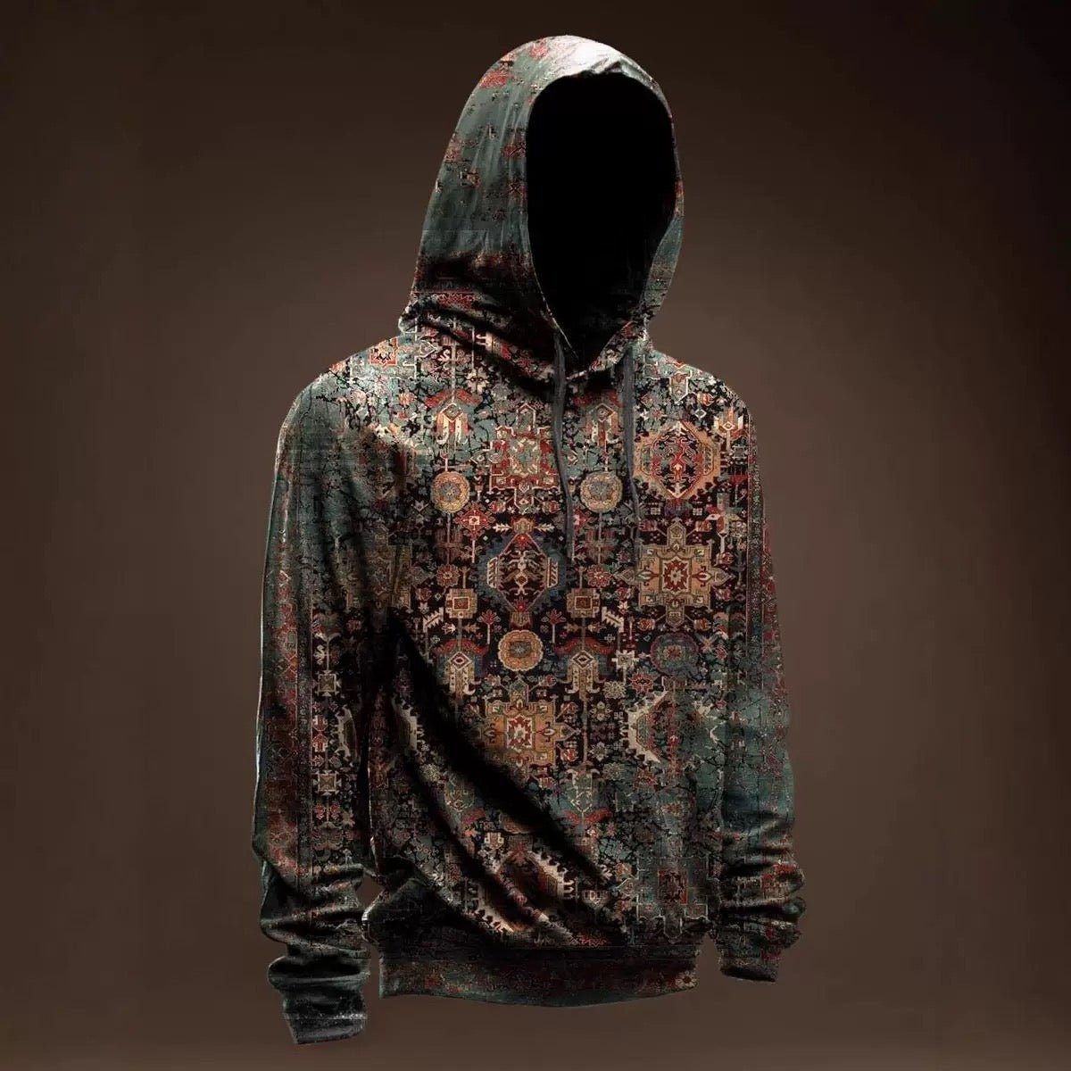 AGAZA - Velvet Hoodie for Men - Sarman Fashion - Wholesale Clothing Fashion Brand for Men from Canada