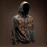 AGAZA - Velvet Hoodie for Men - Sarman Fashion - Wholesale Clothing Fashion Brand for Men from Canada