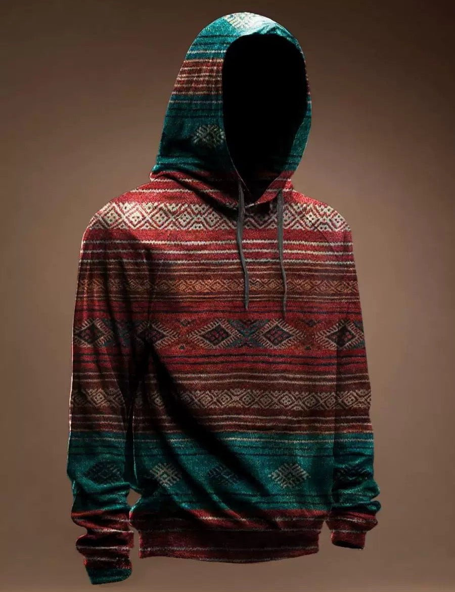 AGAZA - Velvet Hoodie for Men - Sarman Fashion - Wholesale Clothing Fashion Brand for Men from Canada