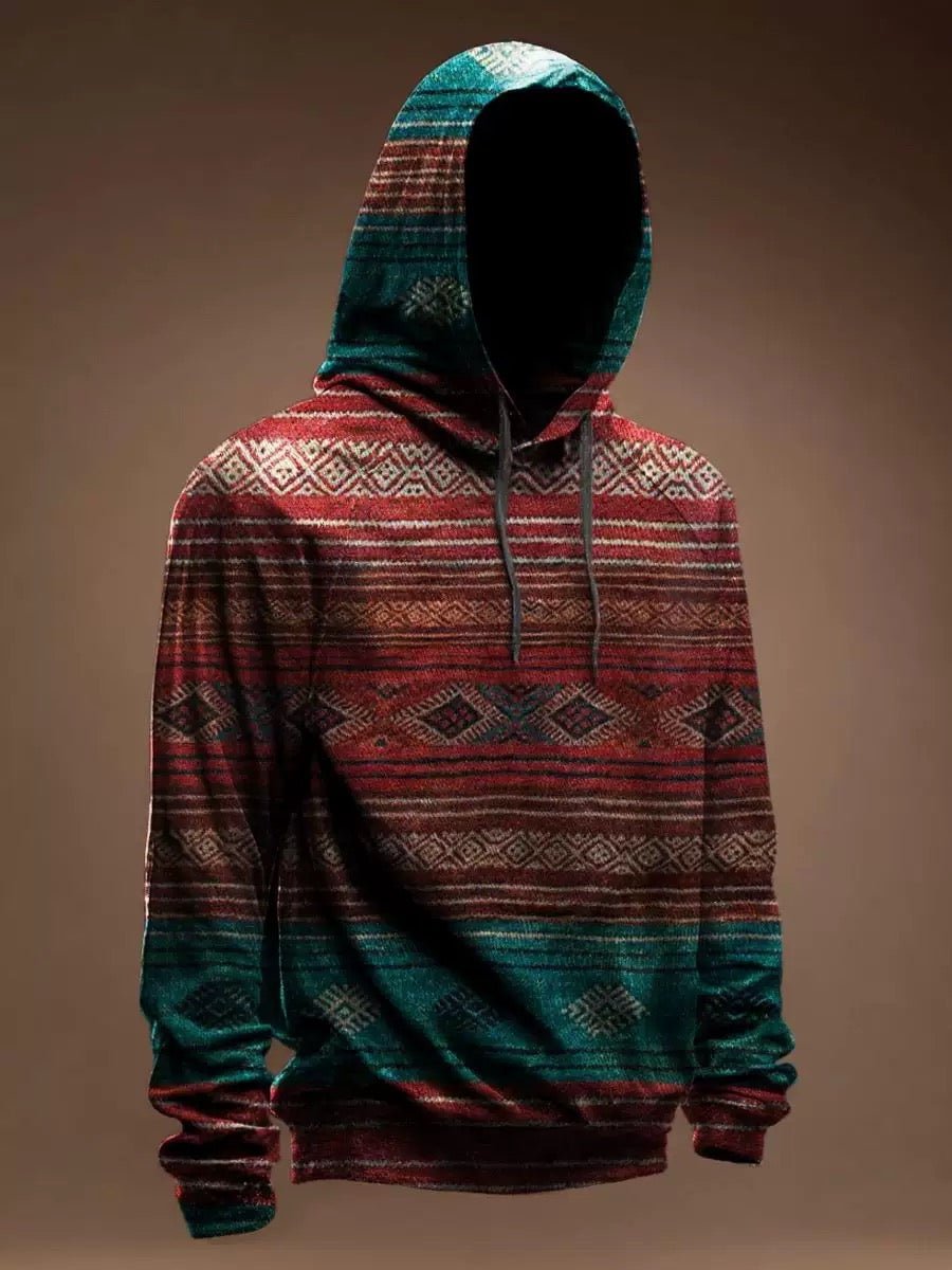 AGAZA - Velvet Hoodie for Men - Sarman Fashion - Wholesale Clothing Fashion Brand for Men from Canada