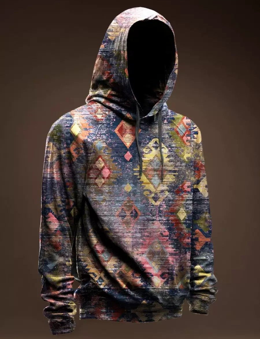 AGAZA - Velvet Hoodie for Men - Sarman Fashion - Wholesale Clothing Fashion Brand for Men from Canada