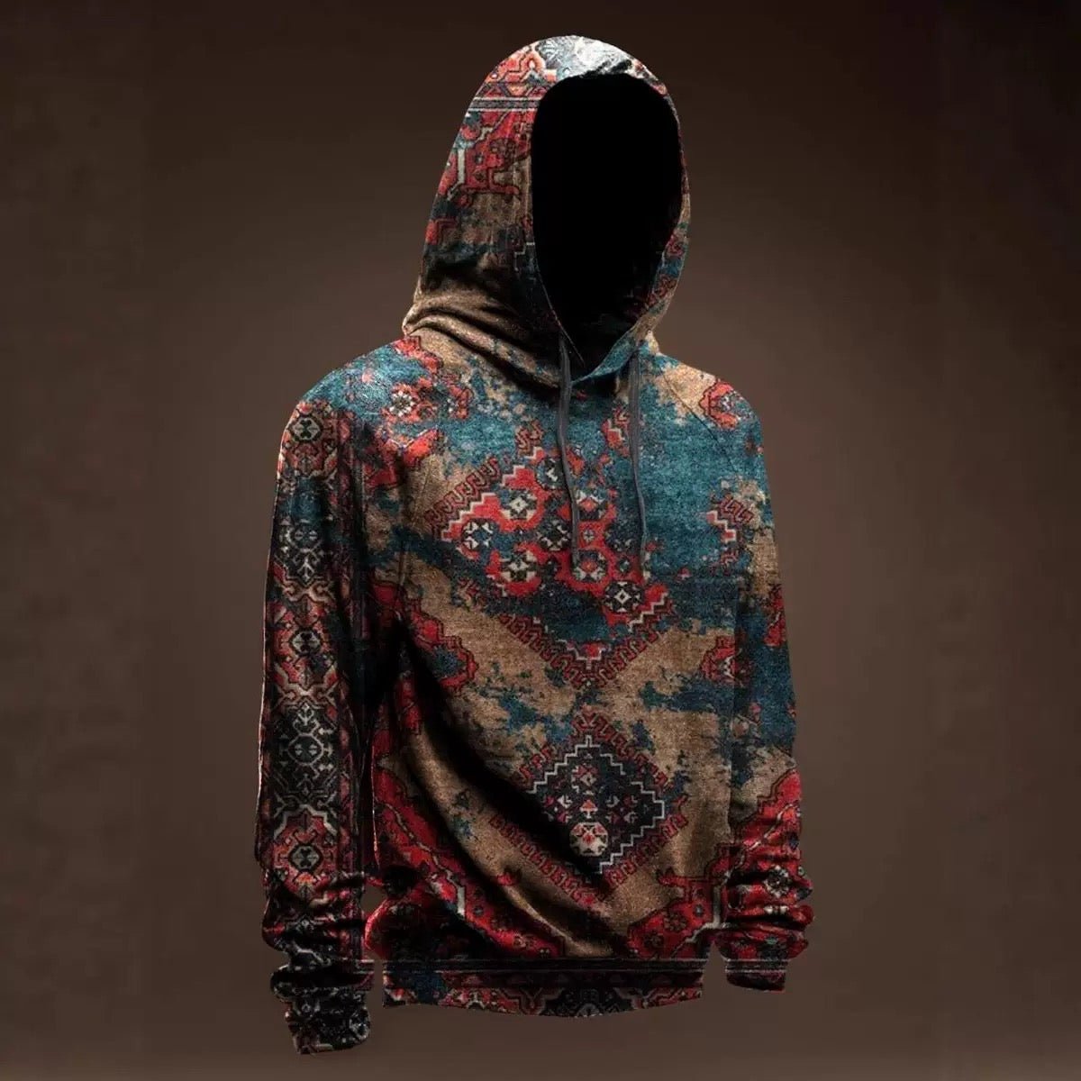 AGAZA - Velvet Hoodie for Men - Sarman Fashion - Wholesale Clothing Fashion Brand for Men from Canada