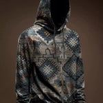 AGAZA - Velvet Hoodie for Men - Sarman Fashion - Wholesale Clothing Fashion Brand for Men from Canada