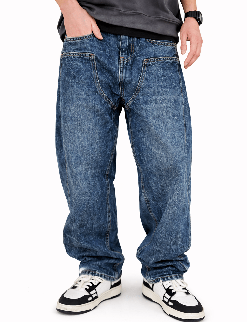 Agiba 9 - Men’s Jeans - Sarman Fashion - Wholesale Clothing Fashion Brand for Men from Canada