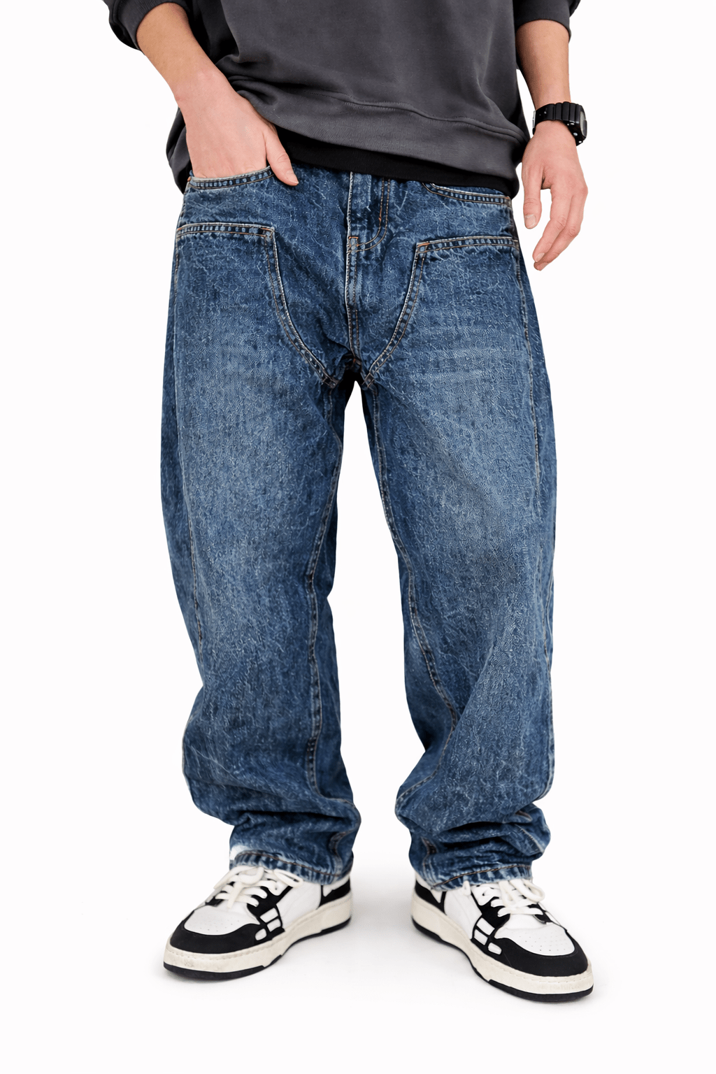 Agiba 9 - Men’s Jeans - Sarman Fashion - Wholesale Clothing Fashion Brand for Men from Canada