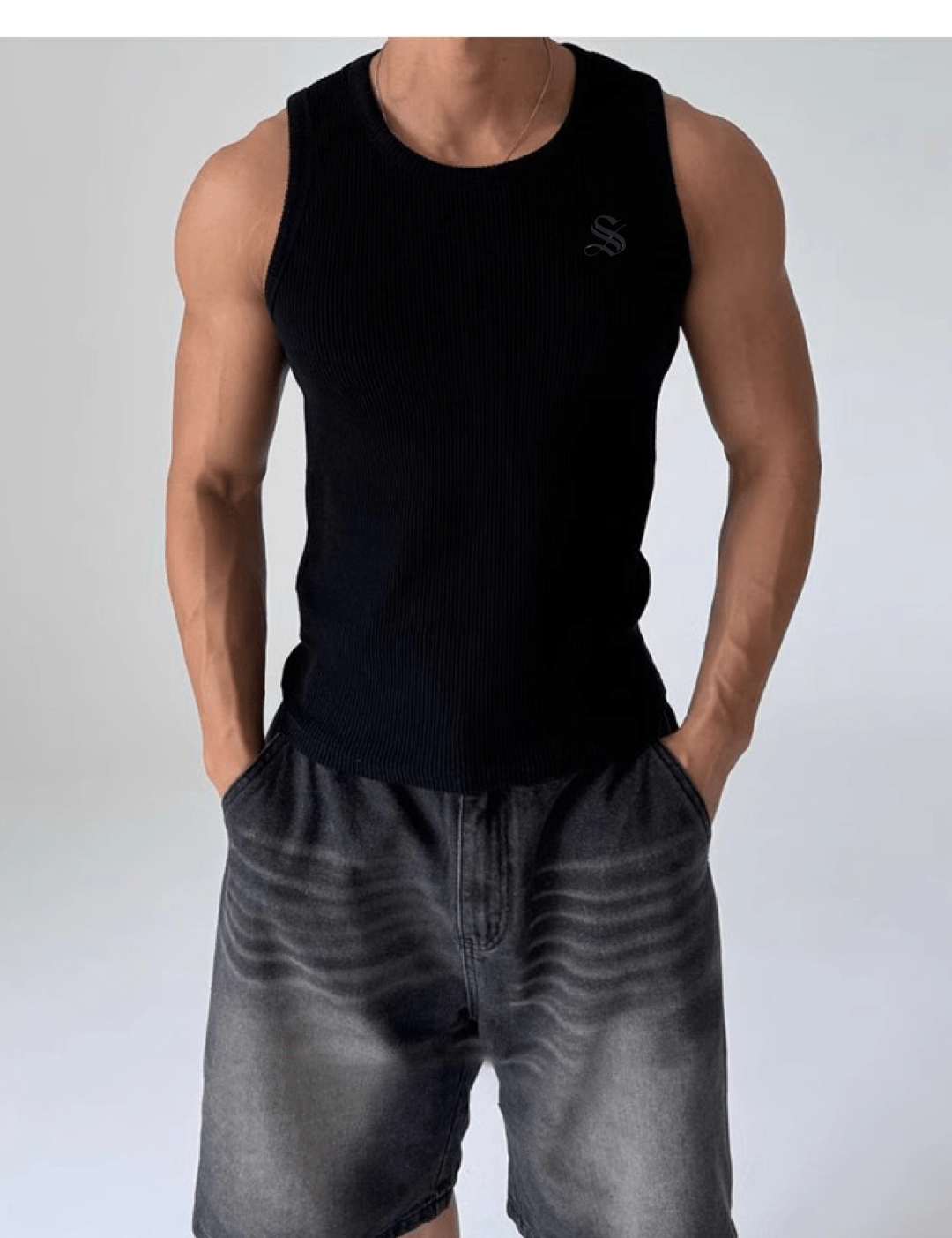 AGOR 2 - Tank Top for Men - Sarman Fashion - Wholesale Clothing Fashion Brand for Men from Canada