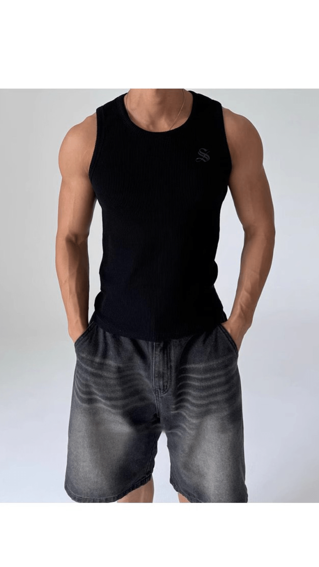 AGOR 2 - Tank Top for Men - Sarman Fashion - Wholesale Clothing Fashion Brand for Men from Canada