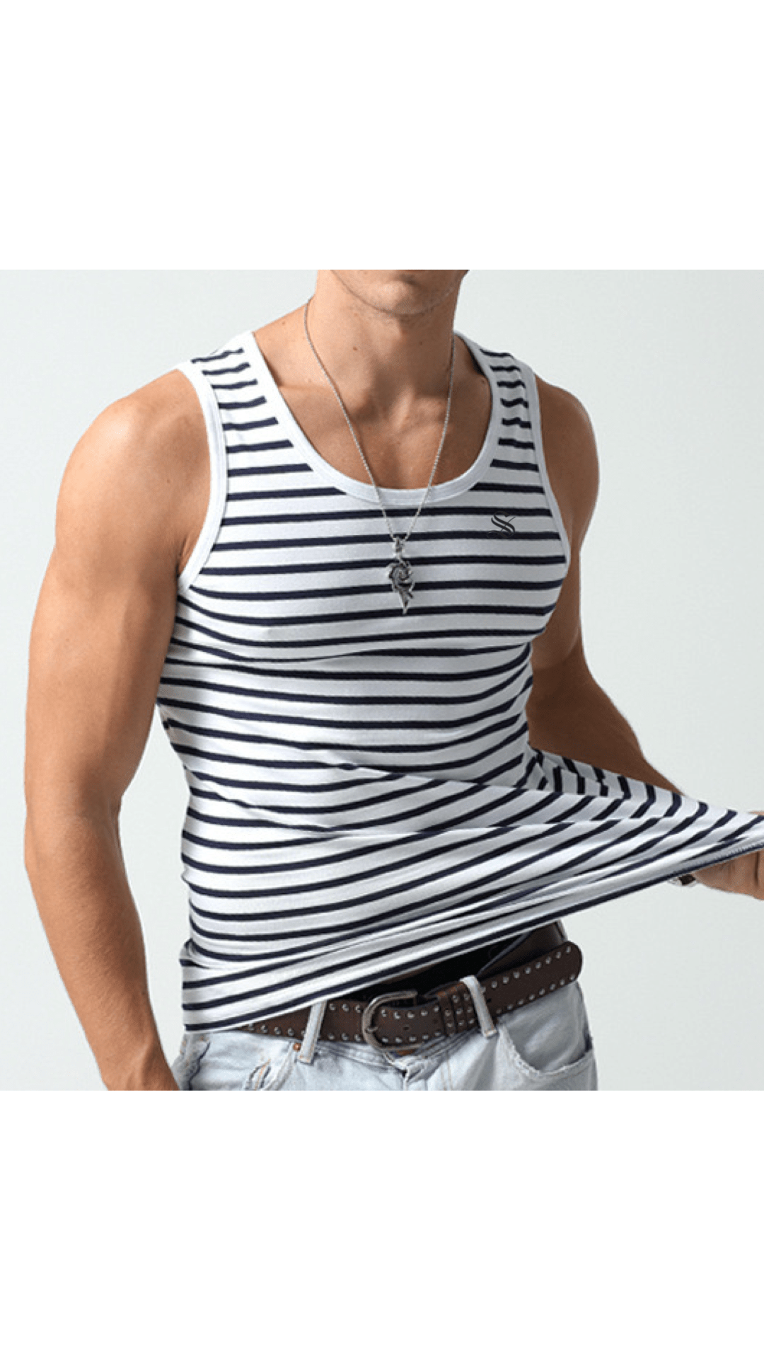 AGOR - Tank Top for Men - Sarman Fashion - Wholesale Clothing Fashion Brand for Men from Canada