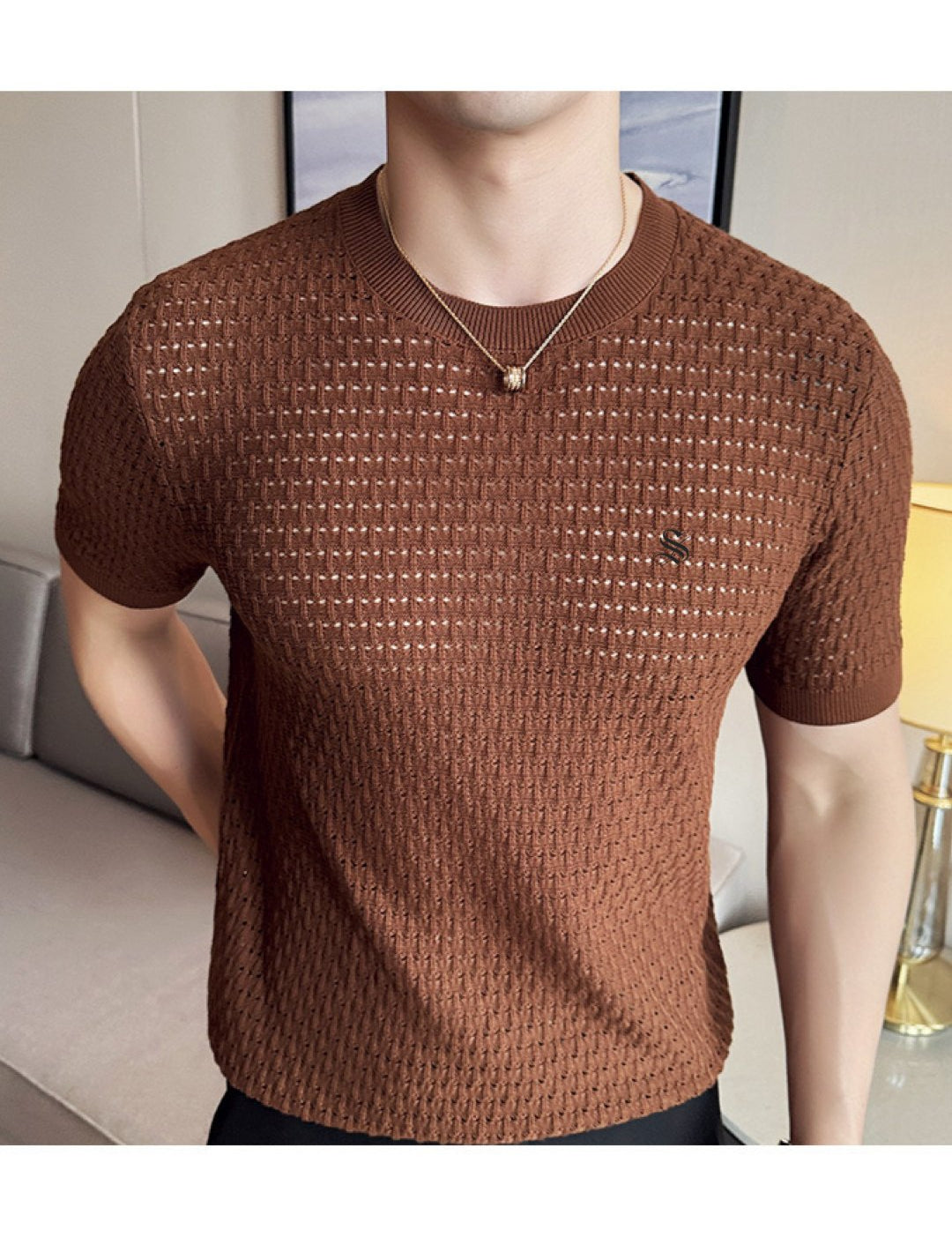 AHUY - Polo Shirt for Men - Sarman Fashion - Wholesale Clothing Fashion Brand for Men from Canada