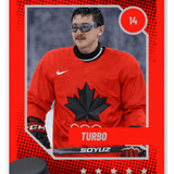 Aithen Sarkissian (TURBO) 14 - Canada Style Custom Hockey Card | Elite Defenceman Prospect (2026) - Sarman Fashion - Wholesale Clothing Fashion Brand for Men from Canada