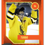 Aithen Sarkissian (TURBO) 14 - DUCS Style Custom Hockey Card | Elite Defenceman Prospect (2025 - 2026) - Sarman Fashion - Wholesale Clothing Fashion Brand for Men from Canada