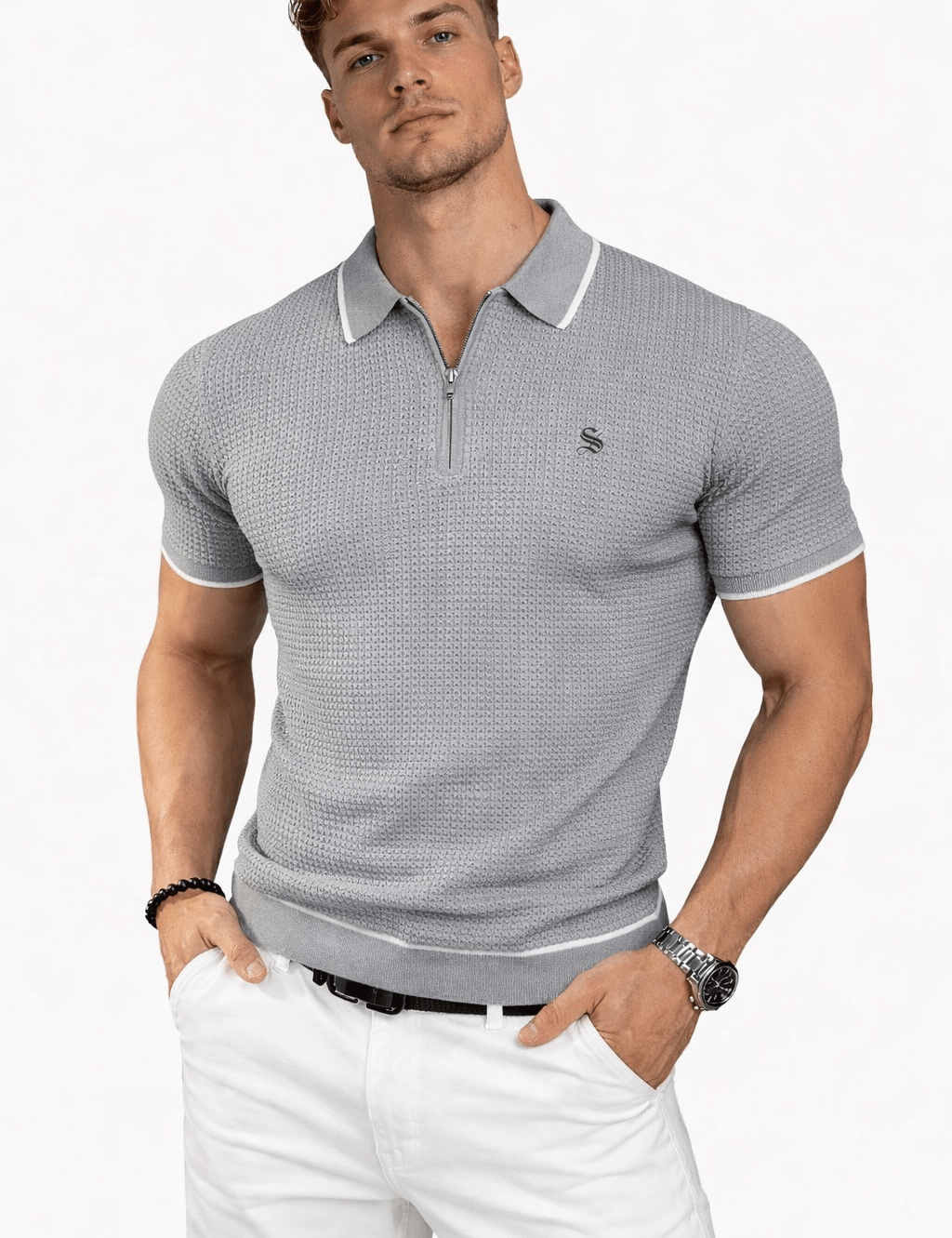 Almaz 2 - Polo Shirt for Men - Sarman Fashion - Wholesale Clothing Fashion Brand for Men from Canada