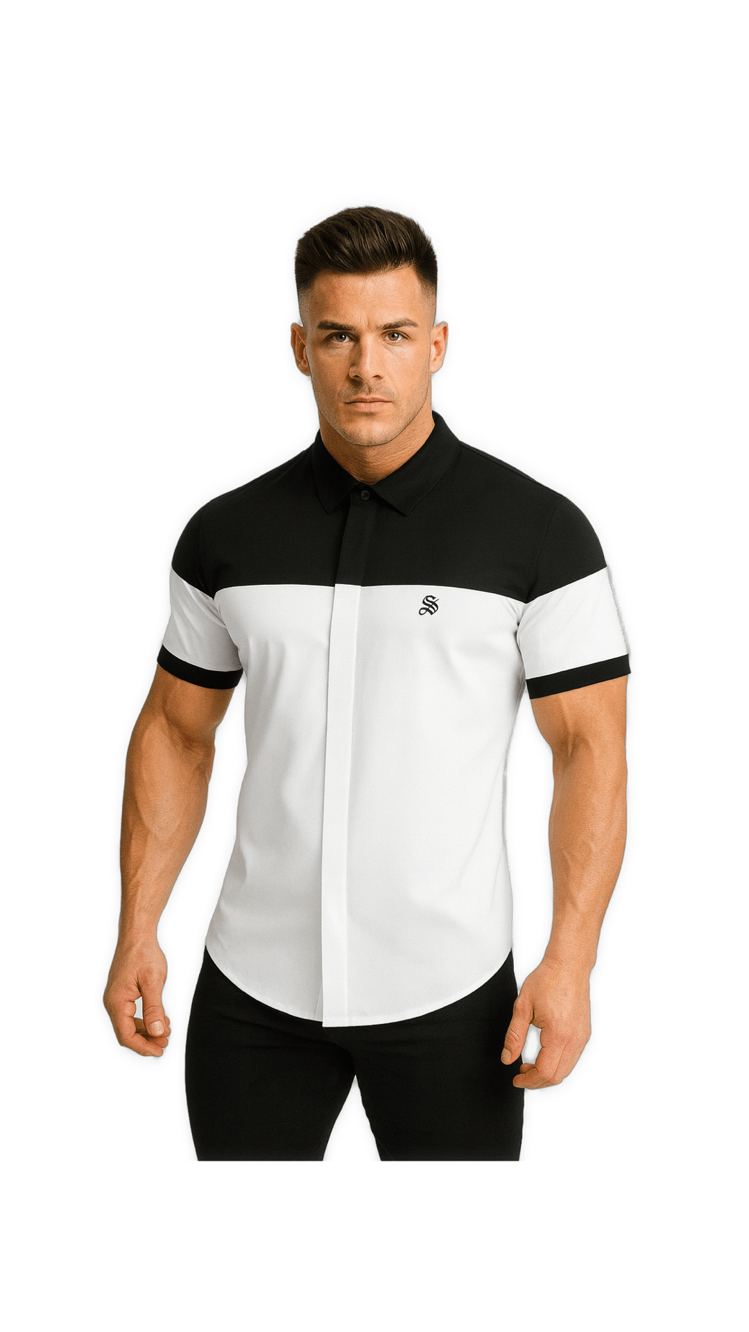Alopo - Short Sleeves Shirt for Men - Sarman Fashion - Wholesale Clothing Fashion Brand for Men from Canada