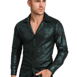 Alovo 3 - Long Sleeves Shirt for Men - Sarman Fashion - Wholesale Clothing Fashion Brand for Men from Canada