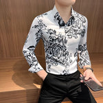 Alovo 5 - Long Sleeves Shirt for Men - Sarman Fashion - Wholesale Clothing Fashion Brand for Men from Canada