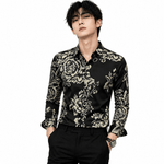 Alovo 5 - Long Sleeves Shirt for Men - Sarman Fashion - Wholesale Clothing Fashion Brand for Men from Canada