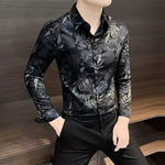 Alovo 6 - Long Sleeves Shirt for Men - Sarman Fashion - Wholesale Clothing Fashion Brand for Men from Canada