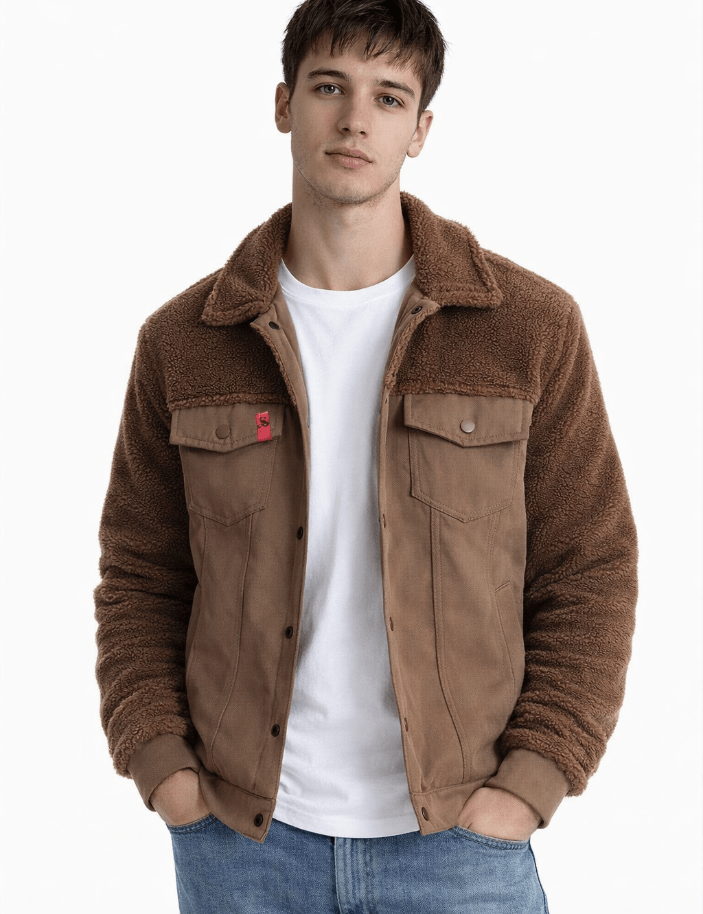 Alpha King 11 - Long Sleeve Jacket for Men - Sarman Fashion - Wholesale Clothing Fashion Brand for Men from Canada