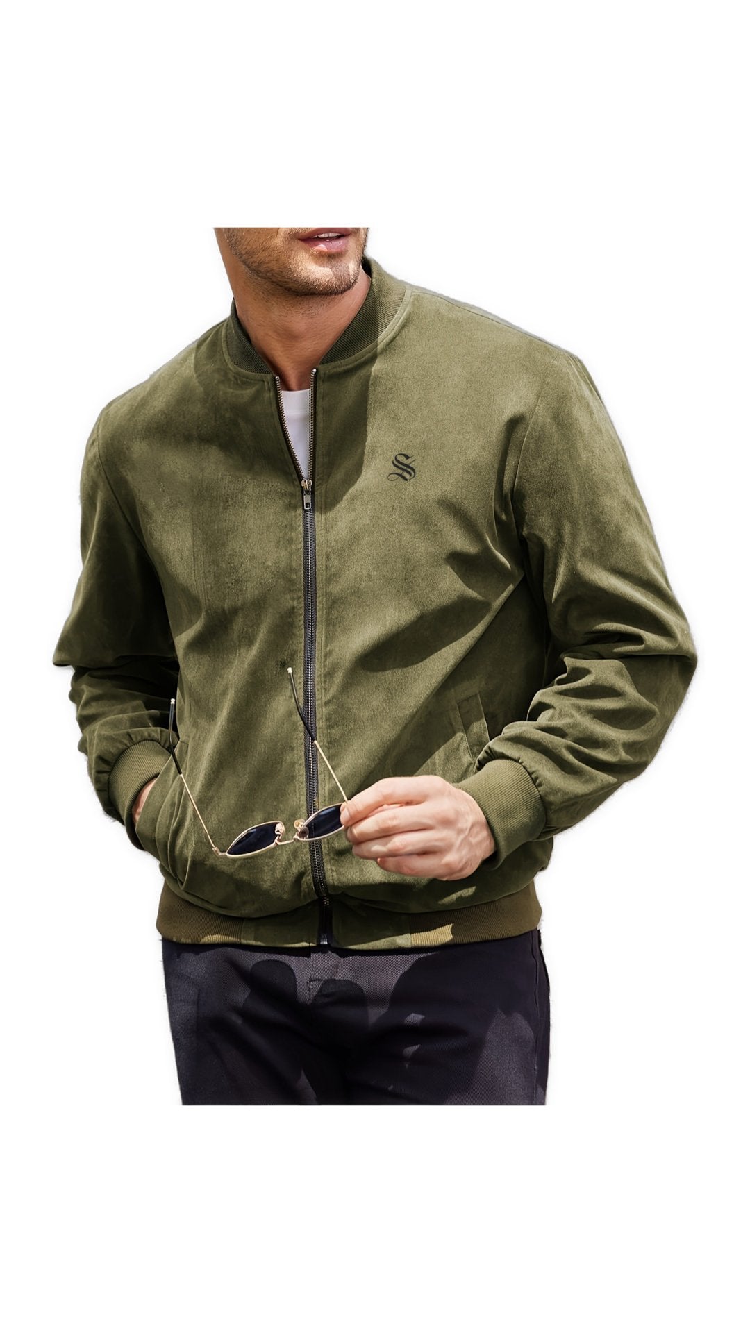 Alpha King 3 - Long Sleeve Jacket for Men - Sarman Fashion - Wholesale Clothing Fashion Brand for Men from Canada