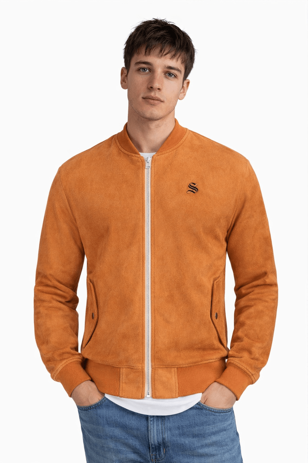 Alpha King 4 - Long Sleeve Jacket for Men - Sarman Fashion - Wholesale Clothing Fashion Brand for Men from Canada