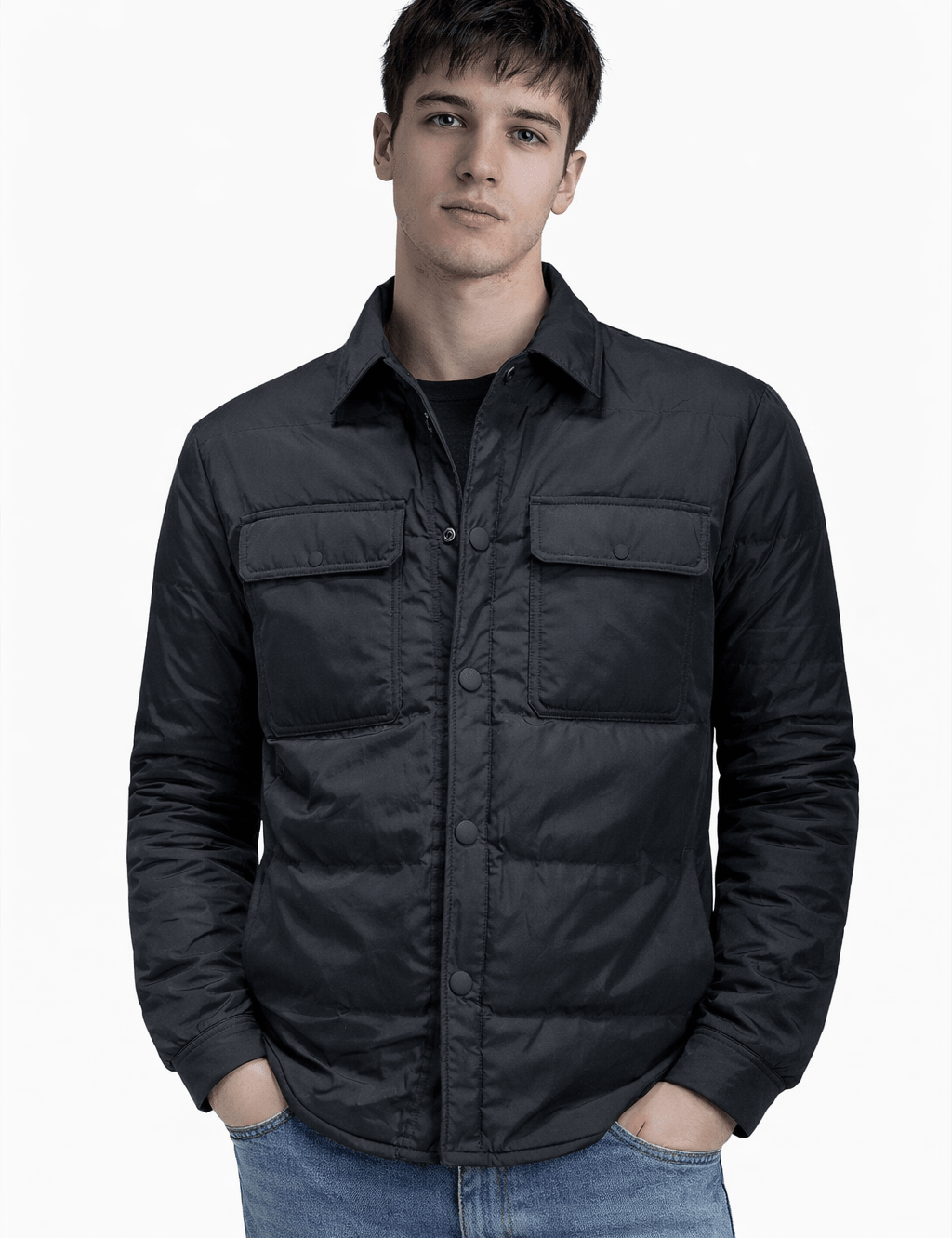 Alpha King 9 - Long Sleeve Jacket for Men - Sarman Fashion - Wholesale Clothing Fashion Brand for Men from Canada