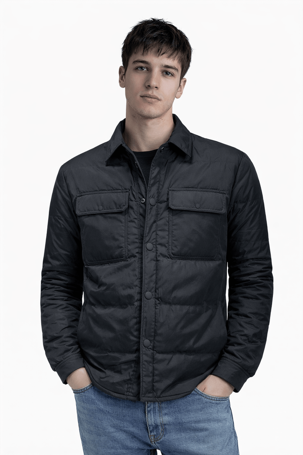 Alpha King 9 - Long Sleeve Jacket for Men - Sarman Fashion - Wholesale Clothing Fashion Brand for Men from Canada