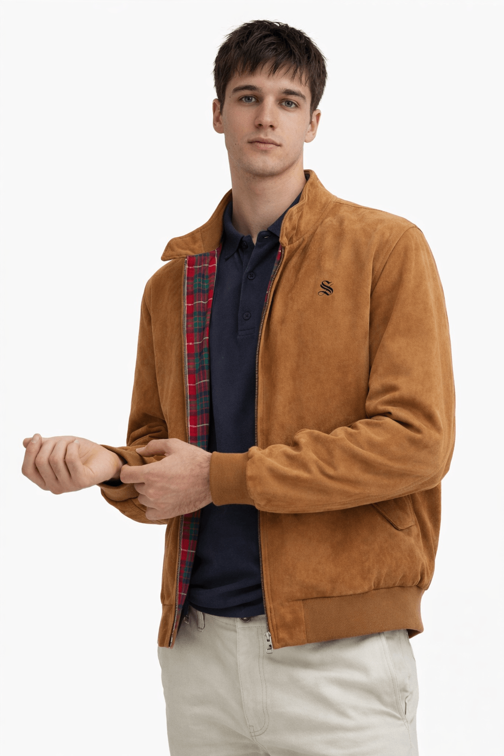 Alpha King - Long Sleeve Jacket for Men - Sarman Fashion - Wholesale Clothing Fashion Brand for Men from Canada