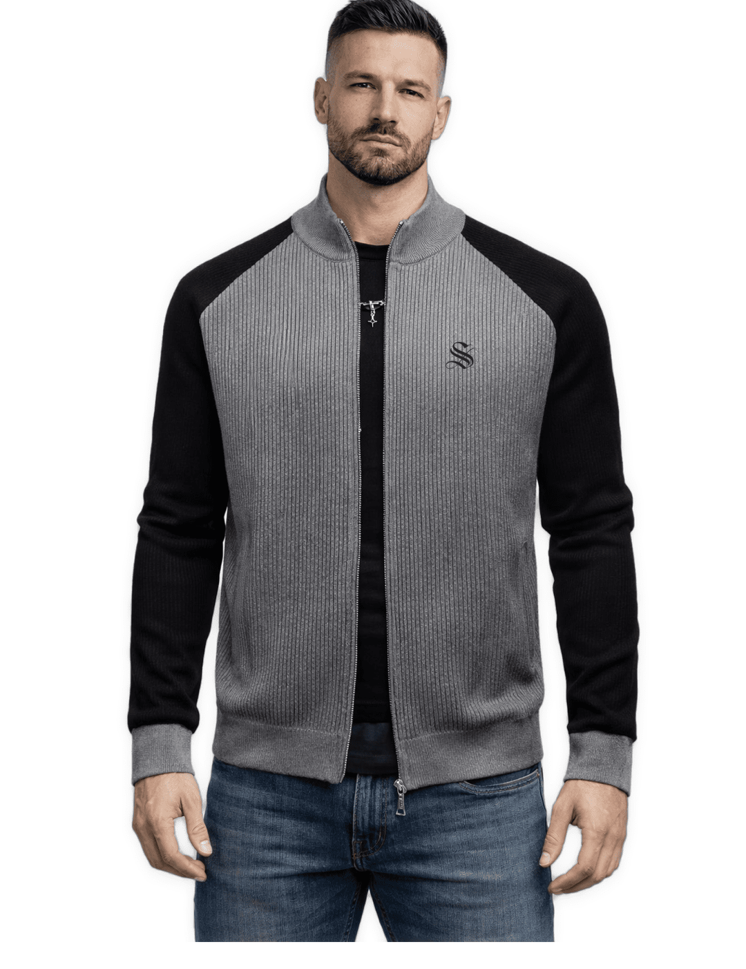 Alpha Male K5 - Long Sleeve Sweater for Men - Sarman Fashion - Wholesale Clothing Fashion Brand for Men from Canada