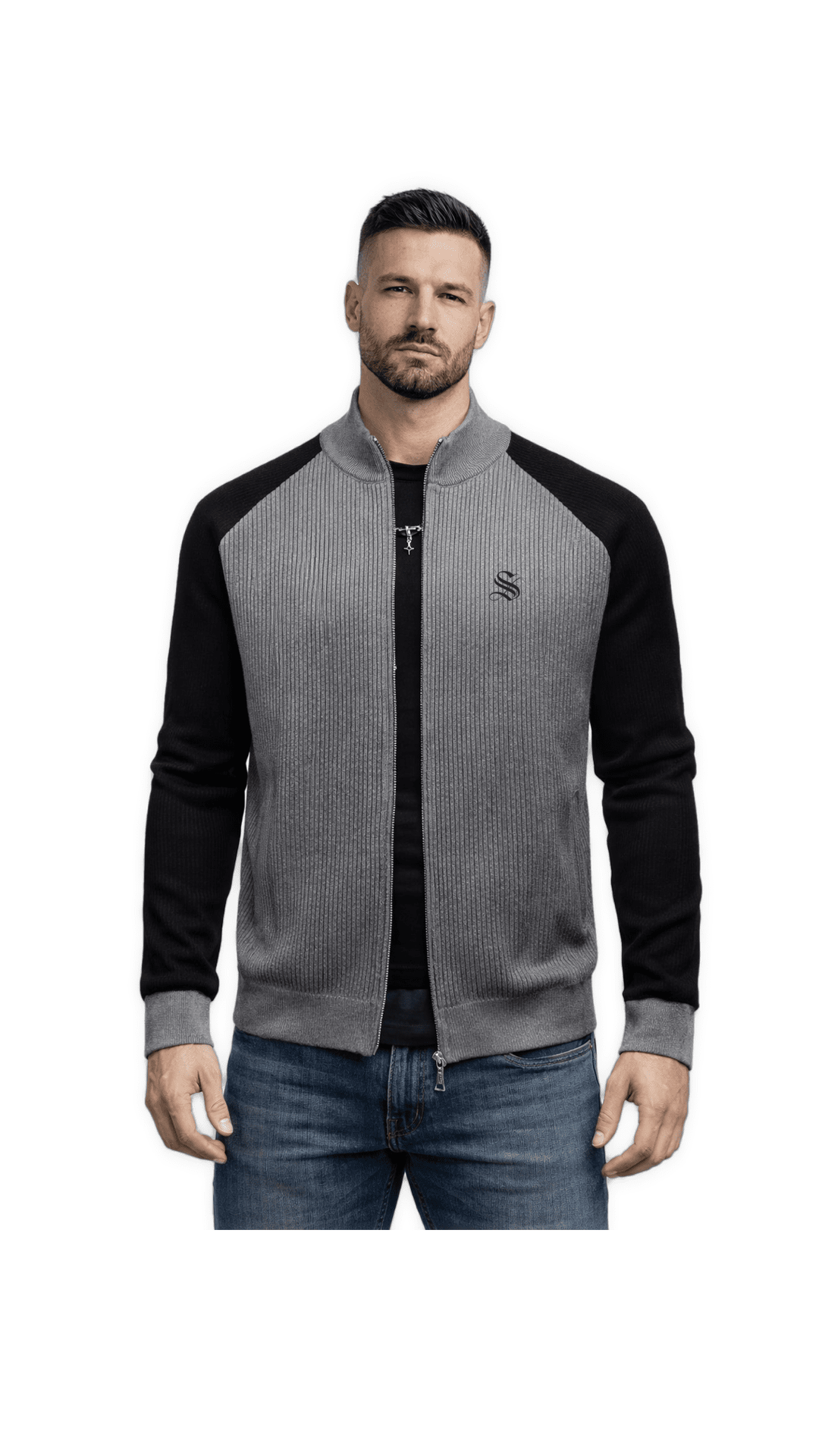 Alpha Male K5 - Long Sleeve Sweater for Men - Sarman Fashion - Wholesale Clothing Fashion Brand for Men from Canada