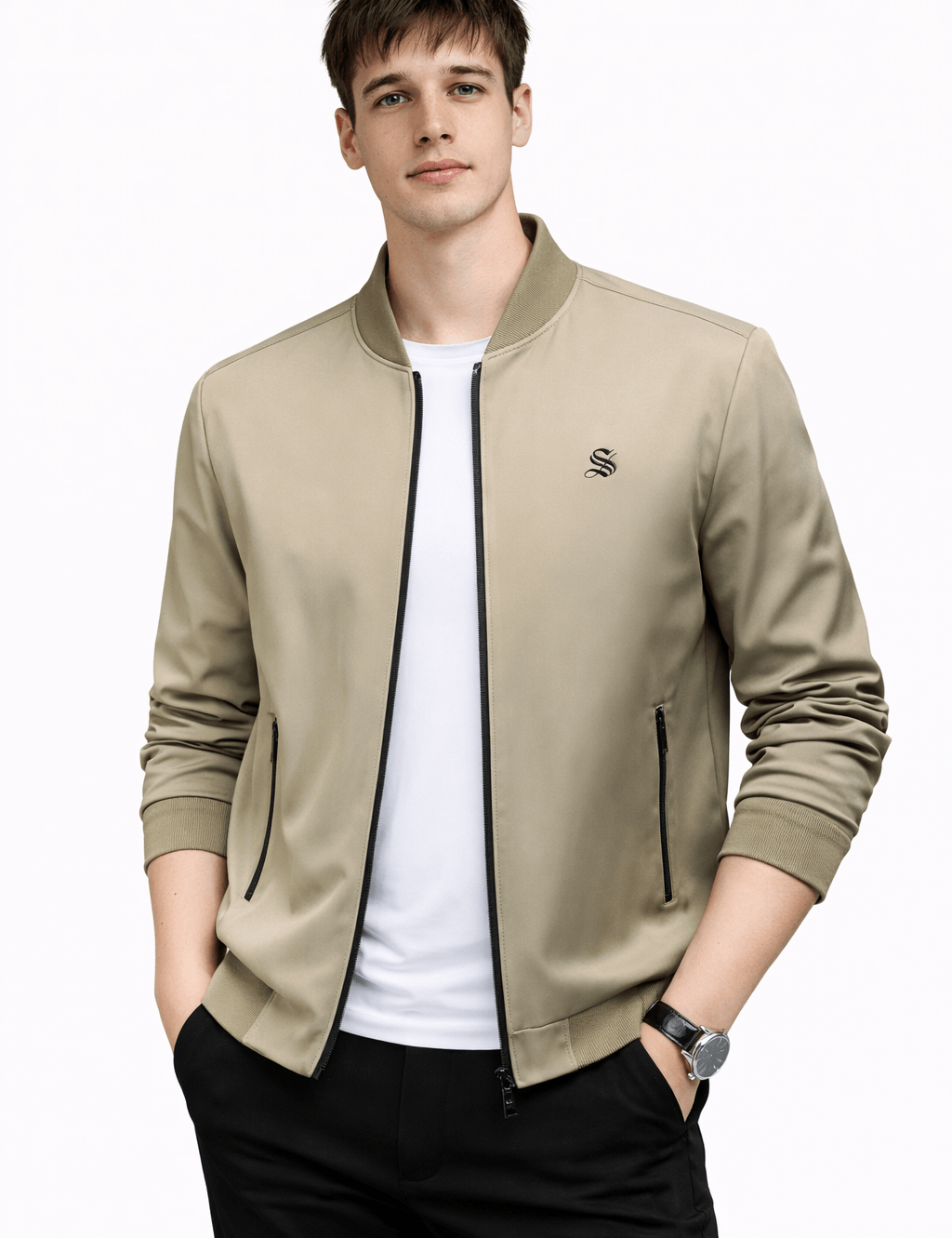 Alpha Soldier 2 - Long Sleeve Jacket for Men - Sarman Fashion - Wholesale Clothing Fashion Brand for Men from Canada