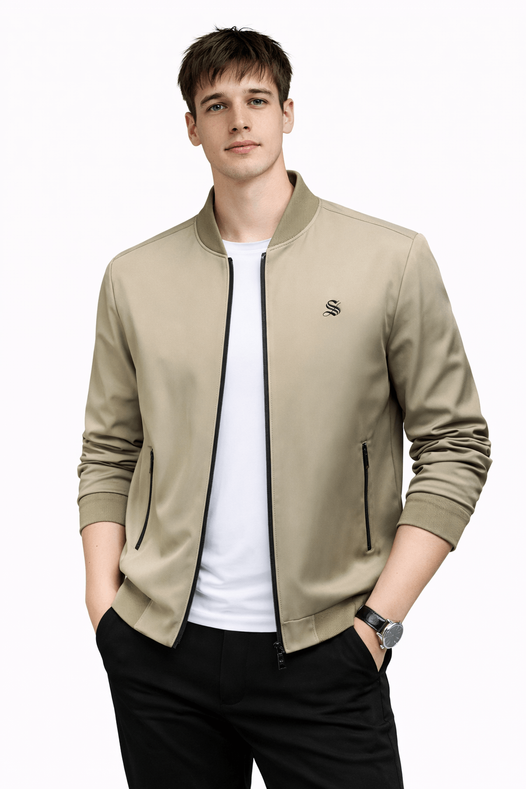 Alpha Soldier 2 - Long Sleeve Jacket for Men - Sarman Fashion - Wholesale Clothing Fashion Brand for Men from Canada