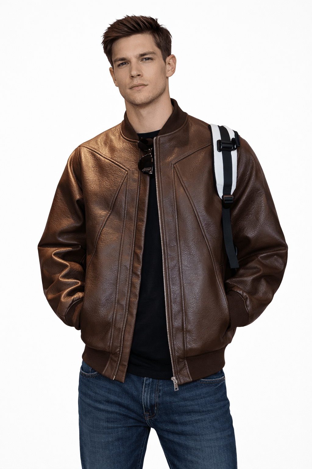 Alphabitva 2 - Jacket for Men - Sarman Fashion - Wholesale Clothing Fashion Brand for Men from Canada