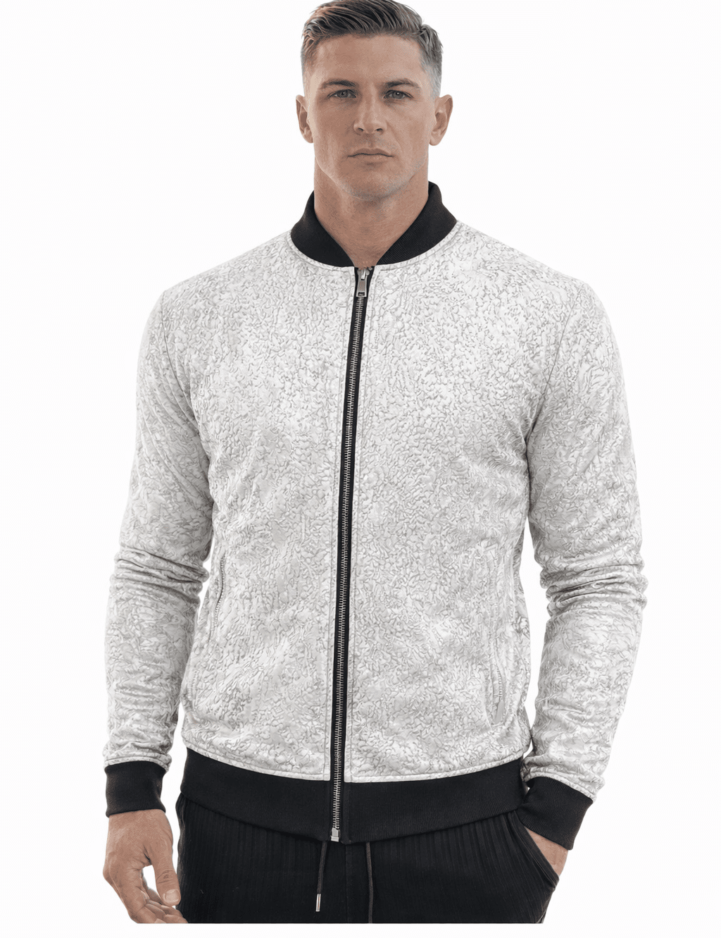 AlphaKing 11 - Velvet Jacket for Men - Sarman Fashion - Wholesale Clothing Fashion Brand for Men from Canada