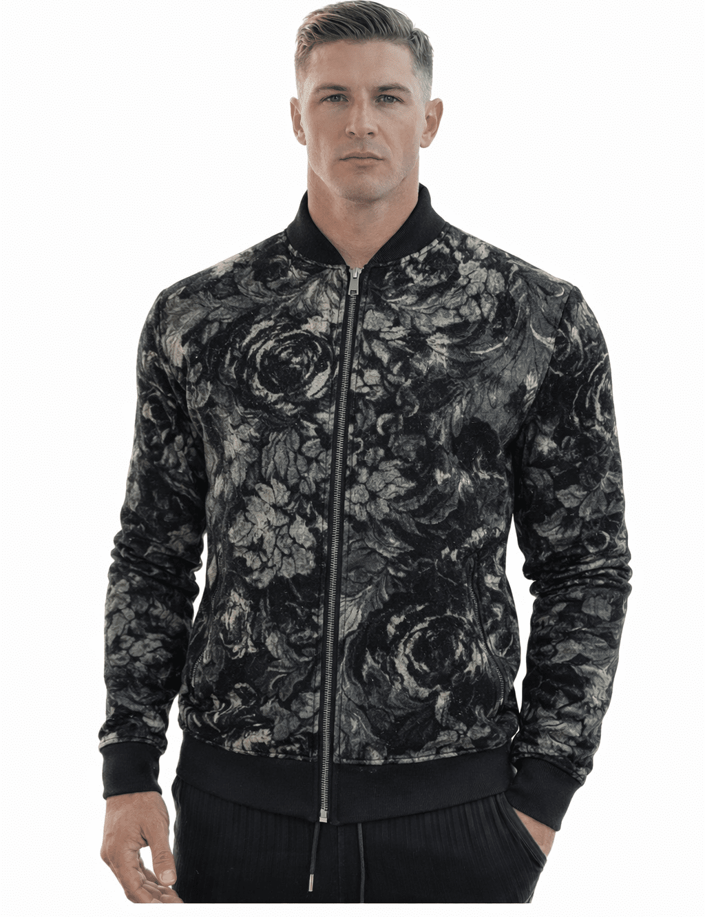 AlphaKing 12 - Velvet Jacket for Men - Sarman Fashion - Wholesale Clothing Fashion Brand for Men from Canada