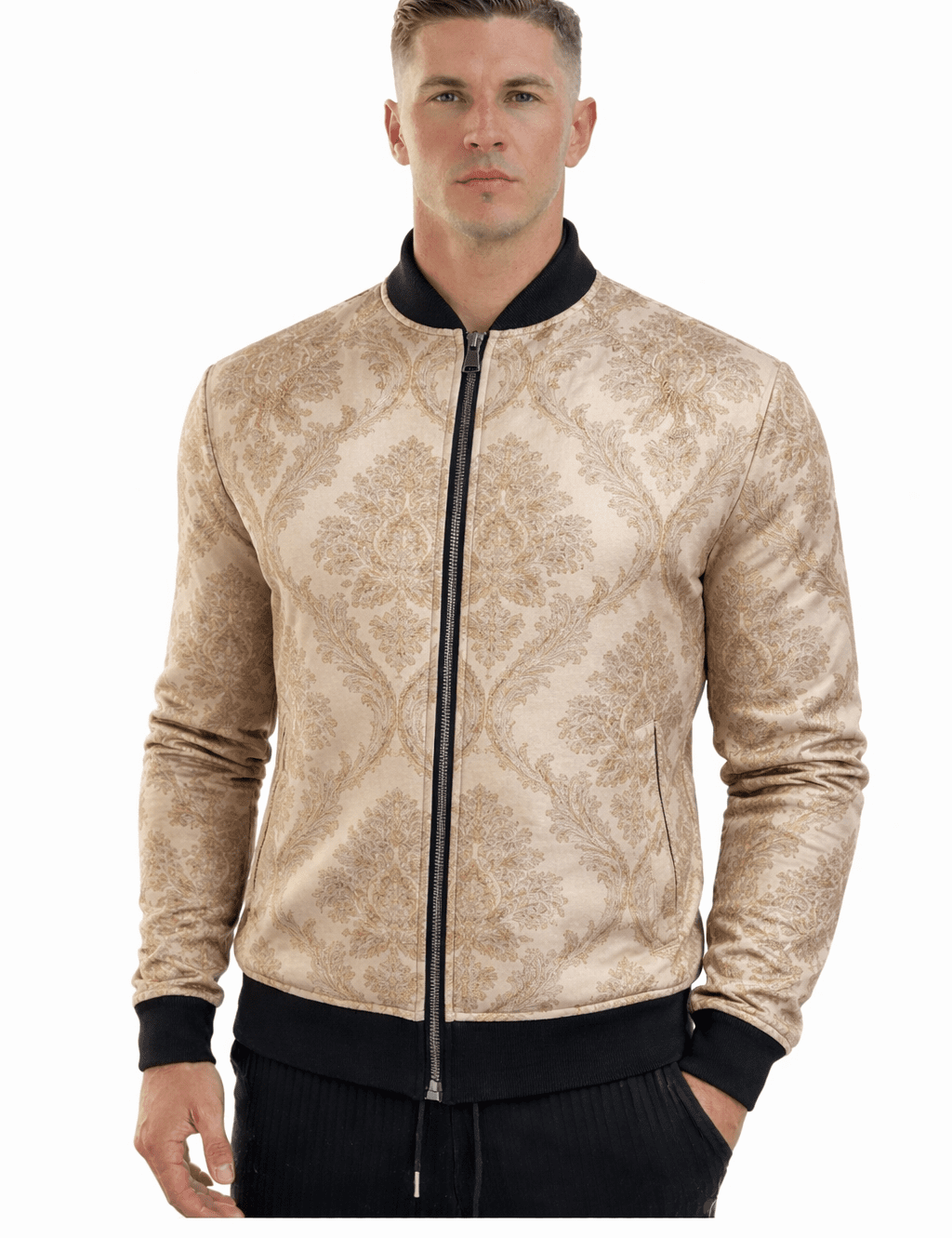 AlphaKing 20 - Velvet Jacket for Men - Sarman Fashion - Wholesale Clothing Fashion Brand for Men from Canada
