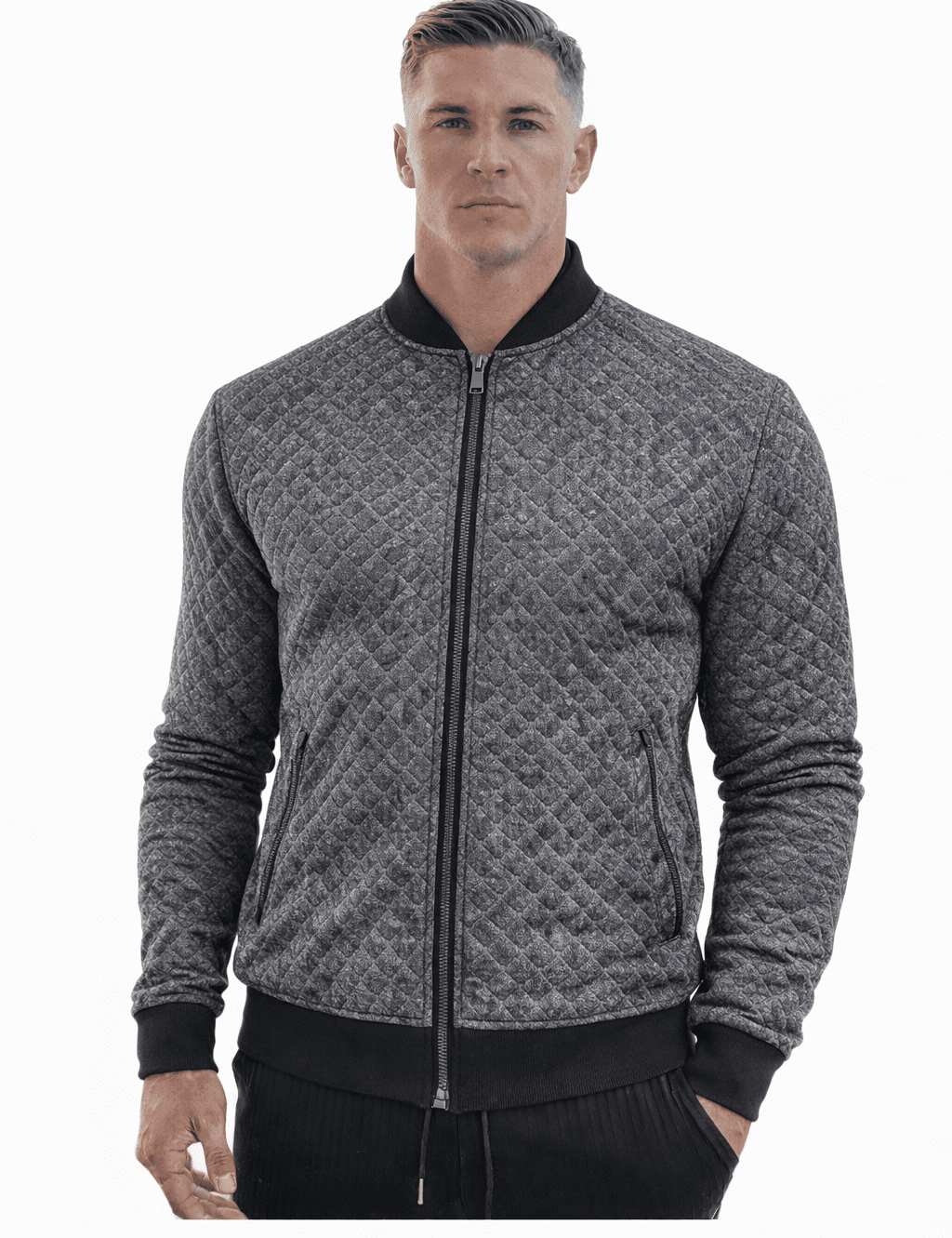 AlphaKing 21 - Velvet Jacket for Men - Sarman Fashion - Wholesale Clothing Fashion Brand for Men from Canada