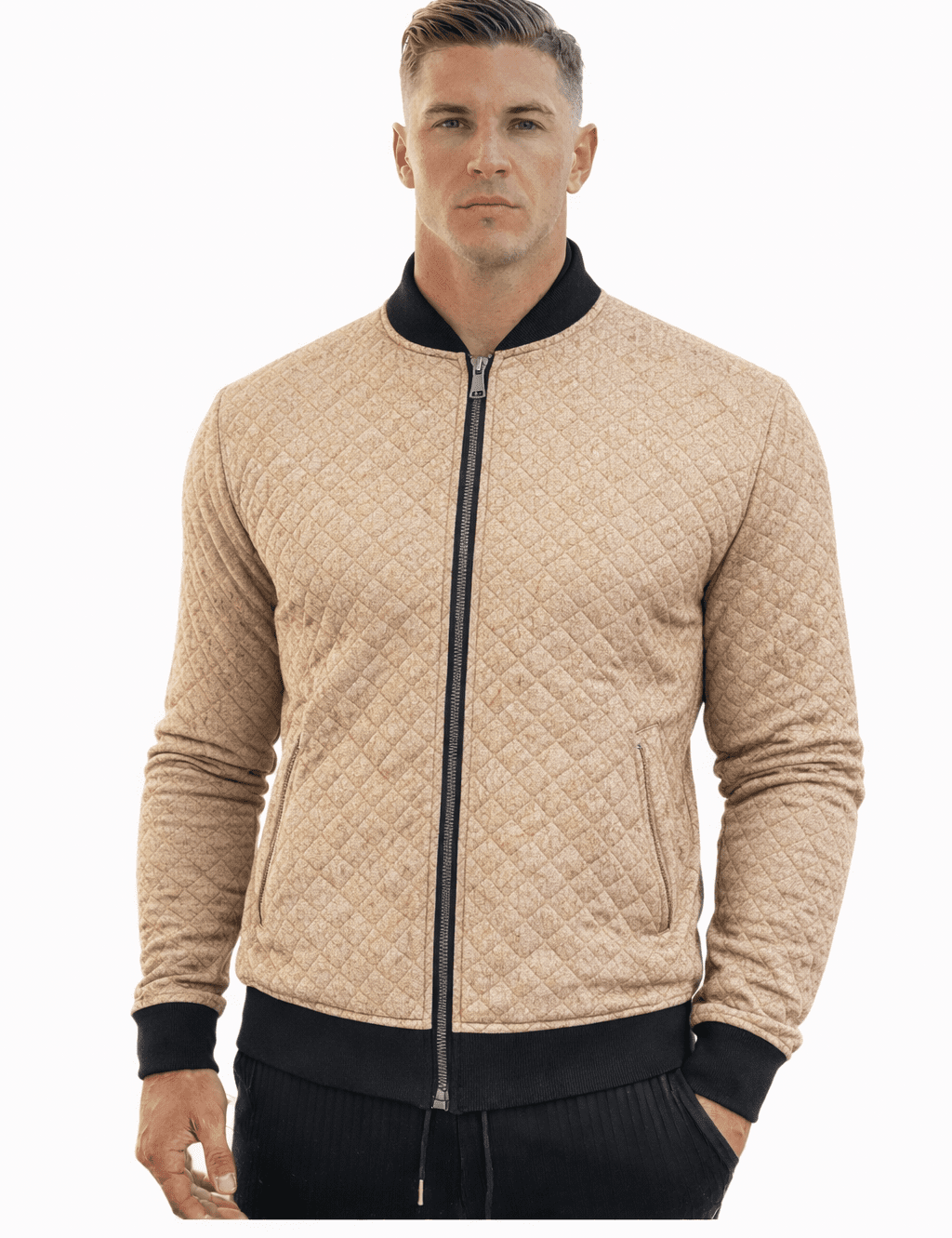 AlphaKing 22 - Velvet Jacket for Men - Sarman Fashion - Wholesale Clothing Fashion Brand for Men from Canada