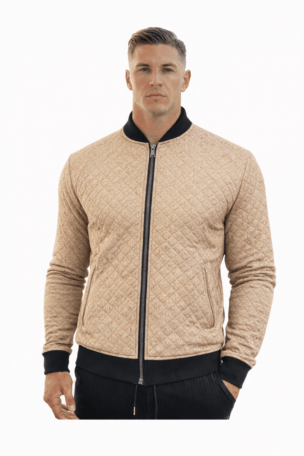 AlphaKing 22 - Velvet Jacket for Men - Sarman Fashion - Wholesale Clothing Fashion Brand for Men from Canada