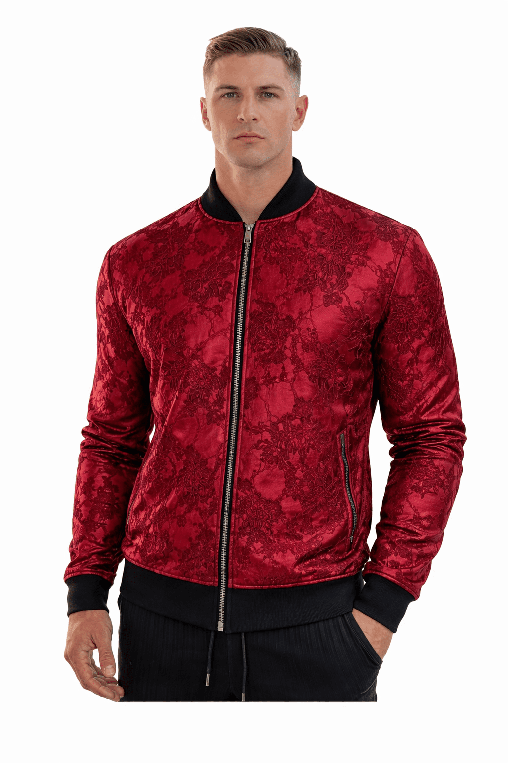 AlphaKing 24 - Velvet Jacket for Men - Sarman Fashion - Wholesale Clothing Fashion Brand for Men from Canada