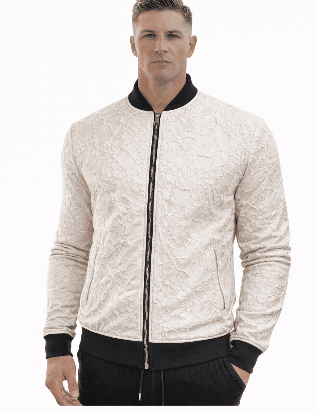 AlphaKing 25 - Velvet Jacket for Men - Sarman Fashion - Wholesale Clothing Fashion Brand for Men from Canada